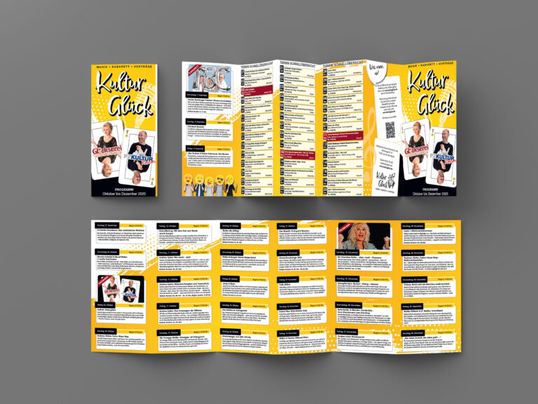 Projekt Programmflyer Kulturglück