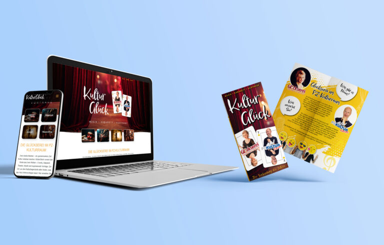 Projekt Website & Imageflyer Kulturglück