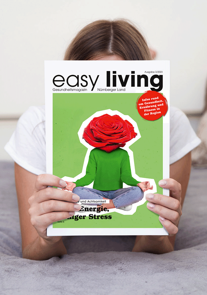 Projekt Gesundheitsmagazin easy living Ausgabe 3