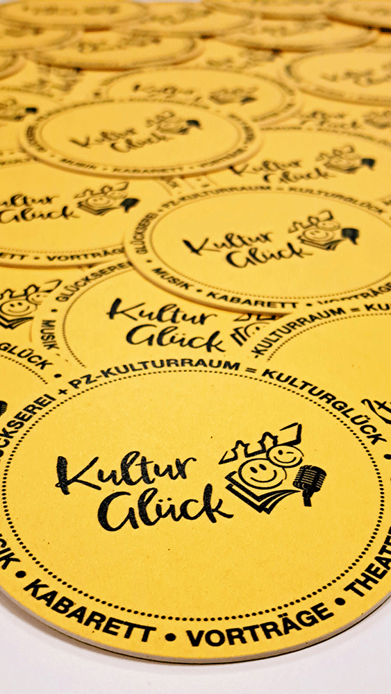 Projekt Bierdeckel Kulturglück
