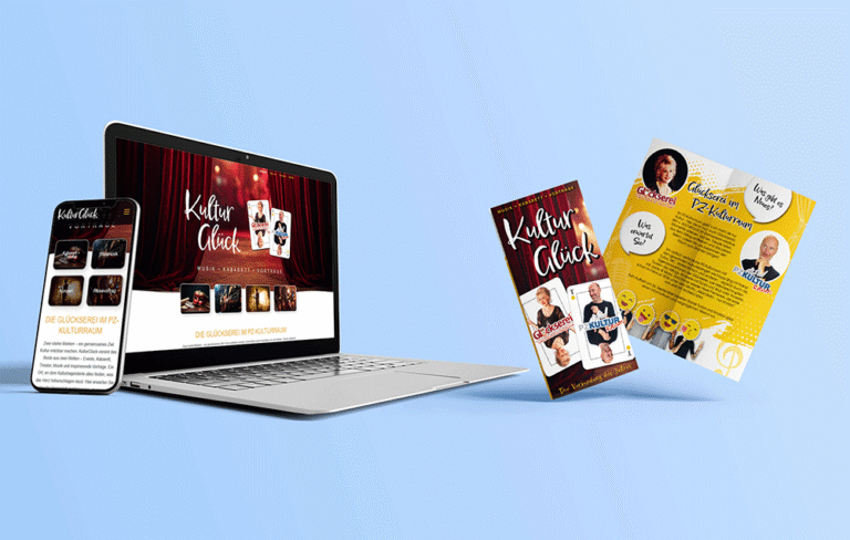 Projekt Website & Imageflyer Kulturglück