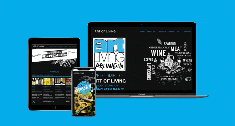Projekt Website Art of Living